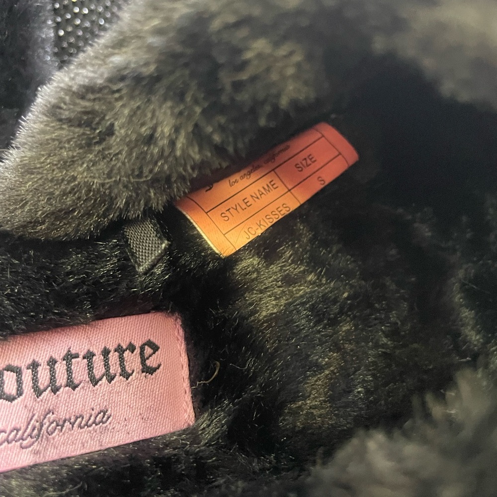 Juicy Couture Women's Black Slippers with Silver Details NWOT - Picture 6 of 7